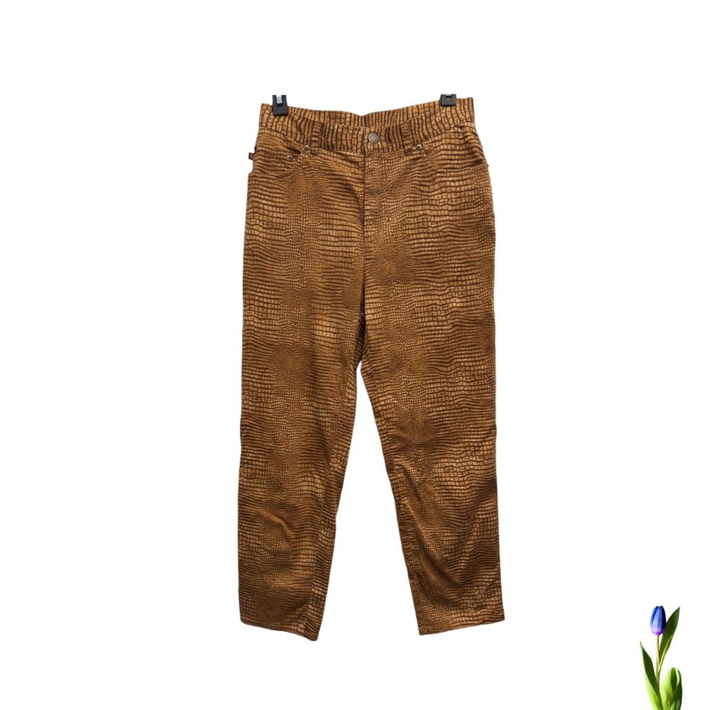 Lauren Ralph Lauren Vintage Brown KENYA
Java Pants, Lizard print size 6